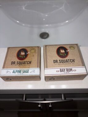 Dr. Squatch Men’s Natural Soap - Alpine Sage & Bay Rum Set